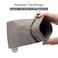 Face Shadow Double Glasses Case Soft Eyeglass Case For Women Men Squeeze Top Sunglasses Case With Cleaning Cloth
