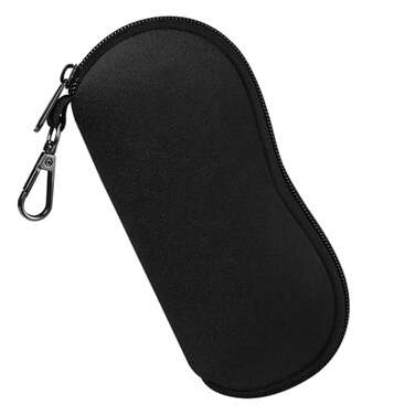 FINTIE Glasses Case with Carabiner Ultra Light Portable Neoprene Zipper Sunglasses Soft Case