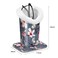 FINTIE Plush Lined Eyeglasses Holder Glasses Stand Case Antiscratch Glasses Storage Organizer for Desk Nightstand Office Blooming Hibiscus