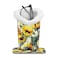 FINTIE Plush Lined Eyeglasses Holder Glasses Stand Case Antiscratch Glasses Storage Organizer for Desk Nightstand Office Sunflowers