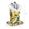 FINTIE Plush Lined Eyeglasses Holder Glasses Stand Case Antiscratch Glasses Storage Organizer for Desk Nightstand Office Sunflowers