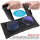 Yogo Vision Glasses Case Squeeze Top Sunglasses Sleeve Pouch Leather Case Soft Slip in Eyeglasses Holder 4 Pack