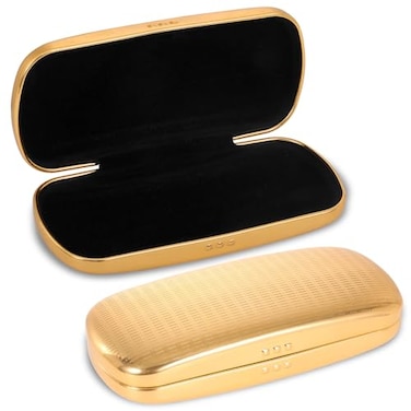 Hifot Metal Eyeglass Case Glasses Case Hard Shell Aluminum Spectacles Box Sunglasses Case for Men Women Reading Glasses Holder