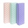 HSYMQ 3 Pcs Glasses Case Hard Shell Square PU Hard Eyeglass Case with glitter star design Large Protable Eyeglasses Cases for Female