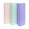 HSYMQ 3 Pcs Glasses Case Hard Shell Square PU Hard Eyeglass Case with glitter star design Large Protable Eyeglasses Cases for Female