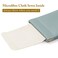 MEIBOOCH Squeeze Top Sunglass Case New Organosilicon Soft PU Leather Eyeglass Glass Case Travel Large Sunglasses Pouch Modern minimalist Blue