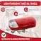 Modern Eyewear Large Hard Shell Glasses Case with Cleaning Cloth Red Velvet Protective Eyeglass Case for Sunglasses Reading Glasses Lightweight CrushResistant Design for Men Women