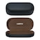 molshine Hard Shell Leather Sunglasses CaseClassic Large Glasses Case for Women MenSunglass Eyeglasses Black
