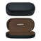molshine Hard Shell Leather Sunglasses CaseClassic Large Glasses Case for Women MenSunglass Eyeglasses Black