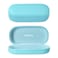 molshine Hard Shell Leather Sunglasses CaseClassic Large Glasses Case for Women MenSunglass Eyeglasses Blue