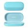 molshine Hard Shell Leather Sunglasses CaseClassic Large Glasses Case for Women MenSunglass Eyeglasses Blue