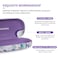 molshine Hard Shell Sunglasses CaseClassic Large Glasses Case for Women MenSunglass Eyeglasses Blue Flower