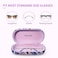 molshine Hard Shell Sunglasses CaseClassic Large Glasses Case for Women MenSunglass Eyeglasses Ocean