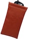 MyEyeglassCase Soft Sunglasses Case Distressed Brown Leatherette Soft Eyeglass Pouch Squeeze Top XL Eyeglass Case with Cleaning Cloth Glasses Case Smart Phone Case CT8 BROWN