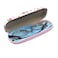 Outman Hard Shell Light Portable Eyeglasses Case Glasses Case Spectacles Box for Sunglass Reading Glasses White with flower