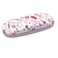 Outman Hard Shell Light Portable Eyeglasses Case Glasses Case Spectacles Box for Sunglass Reading Glasses White with flower