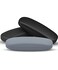 RayLove Unisex Hard Shell Eyeglasses Cases Protective Case For Glasses2Black1Grey