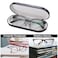 Vemiss Hard Shell Eyeglass Cases Lightweight Portable Glasses Case for Women Men Ared