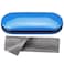 Vemiss Hard Shell Eyeglass Cases Lightweight Portable Glasses Case for Women Men Bblue