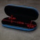 Vemiss Hard Shell Eyeglass Cases Lightweight Portable Glasses Case for Women Men Bblue