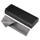 Vemiss Hard Shell Eyeglass Cases Lightweight Portable Glasses Case for Women Men D1black