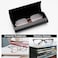 Vemiss Hard Shell Eyeglass Cases Lightweight Portable Glasses Case for Women Men Xblack