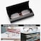 Vemiss Hard Shell Eyeglass Cases Lightweight Portable Glasses Case for Women Men Xblack