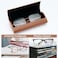 Vemiss Hard Shell Eyeglass Cases Lightweight Portable Glasses Case for Women Men Xlight Brown