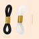 CTZD Eyeglass Chain Ends Adjustable Rubber Ends Connectors Antislip Strap Holder Chain Loops for Eye Glasses 4 Colors 24 Pieces
