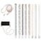 Damanse Eyeglass Chain8 Pcs Eye Glasses Strap Holders around Neck For WomenBeaded Glasses Chain 8pcsh