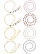 Frienda 8 Pcs Eyeglass Chains Beaded Glasses Chain for Women Stylish Elegant Sunglasses Strap Holder Around NeckCute Color