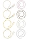 Frienda 8 Pcs Eyeglass Chains Beaded Glasses Chain for Women Stylish Elegant Sunglasses Strap Holder Around NeckCute Color