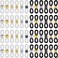 Frienda Eyeglass Chain Ends Eyeglass Chain Loop Holder Silicone Eyeglass Connector 50 Pieces