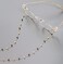 JURYLOO Eyeglasses Chain for Women Girls Beaded Sunglass Neck Chain Glasses Strap Eyewear String Holder LanyardECBlackgoldbeads
