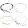 ONESING 4 Pcs Eyeglass Chains for Women Eyeglasses String Holder Beaded Glass Chains Eyeglass Strap Glasses Lanyard Chain Glasses