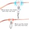 ONESING 4 Pcs Eyeglass Chains for Women Eyeglasses String Holder Glasses Strap Eyewear Chain Glasses Cord Lanyard Gift