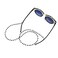 Onwon 2 Pieces Beaded Eyeglass Chain Cords Crystal Beads Beaded Sunglass Chain Holder Eyewear Lanyard Strap Necklace
