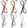 QINGZHE 6Pcs Women Eyeglass Strap Chains Antislip Eye Glasses Holder Around Neck Chains Straps Adjustable Leather Lanyards Eyeglass Straps Sport Eye Glasses String Holder Strap for Men Kids