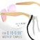 SIGONNA Eyeglasses String Holder Strap Eyeglass Holder Chains for Women Man Glasses Chain Lanyard Cords Neck Sunglass Strap Retainer Rope 4 Cords Black