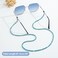 Soleebee Eyeglass Chain for Women Bling Crystal Rhinestone Glasses Chain Stylish Sunglass Strap Holder around Neck Blue