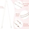 Weewooday 12 Pieces Eyeglasses Chains Beaded Sunglasses Strap Holder Elegant Necklace Holder Chain for Women