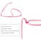AQWANO Children Optical Glasses Frame TR90 Flexible Bendable Onepiece Safe Eyeglasses Girls Boys Oval Pink