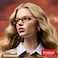 Breaksun Retro Rectangle Glasses for Women Trendy 90s Small Square Blue Light Blocking Glasses Vintage Eyeglasses Brown tortoise