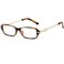Breaksun Retro Rectangle Glasses for Women Trendy 90s Small Square Blue Light Blocking Glasses Vintage Eyeglasses Brown tortoise
