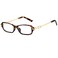 Breaksun Retro Rectangle Glasses for Women Trendy 90s Small Square Blue Light Blocking Glasses Vintage Eyeglasses Tortoise