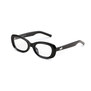 FEISEDY Retro Oval Blue Light Blocking Glasses for Women Nerd Fake Glasses Y2k Small Eyewear Frame B0229
