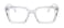 Onrtry Thick Square Frame Glasses for Women Men Nonprescription Clear Lens Eyeglasses Transparent