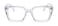 Onrtry Thick Square Frame Glasses for Women Men Nonprescription Clear Lens Eyeglasses Transparent