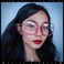 SA106 Womens 90s Oversize Rectangular Butterfly Clear Lens Eyeglasses Beige Gold Frame