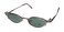 SmartFlip 450 MensWomens Cat Eye FullRim Shape Sunglass Lens ClipOns Spring Hinges EyeglassesEye Glasses 4219135 Matte Silver